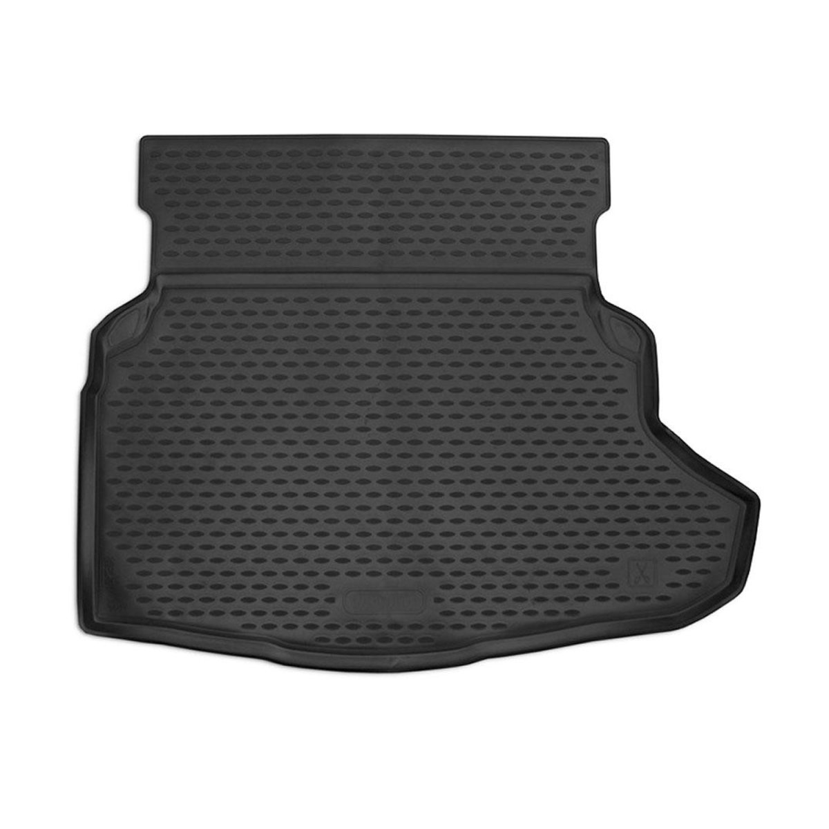 Mercedes C Class Trunk Mat - Rear - Omac - TPE - Black - 2015-2018 Mercedes C Class Trunk Mat - Rear - Omac - TPE - Black - 2015-2018